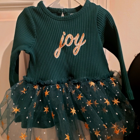 Little Me Other - 12m girls 2pc dress set Joy
